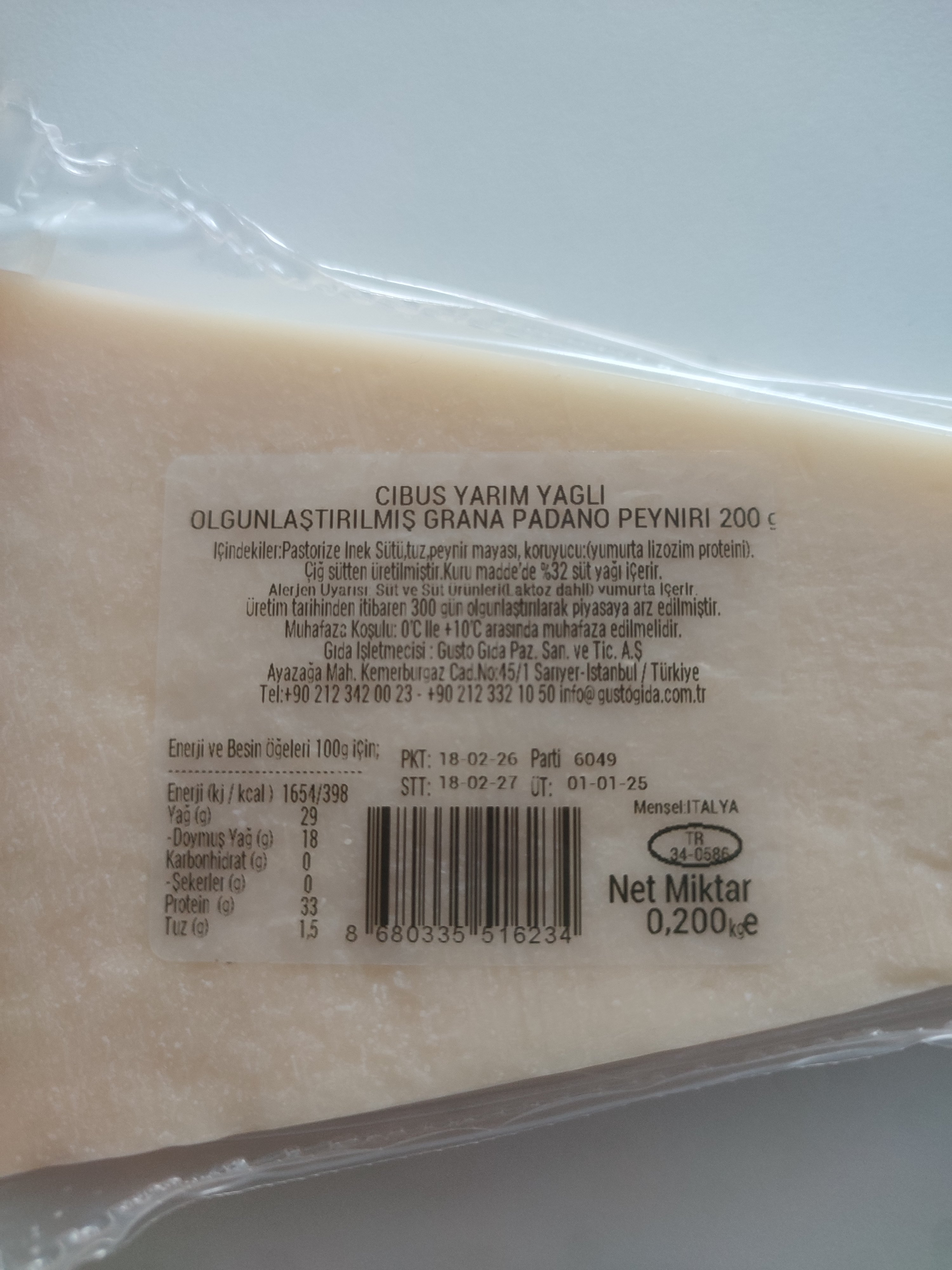 Ingredients
