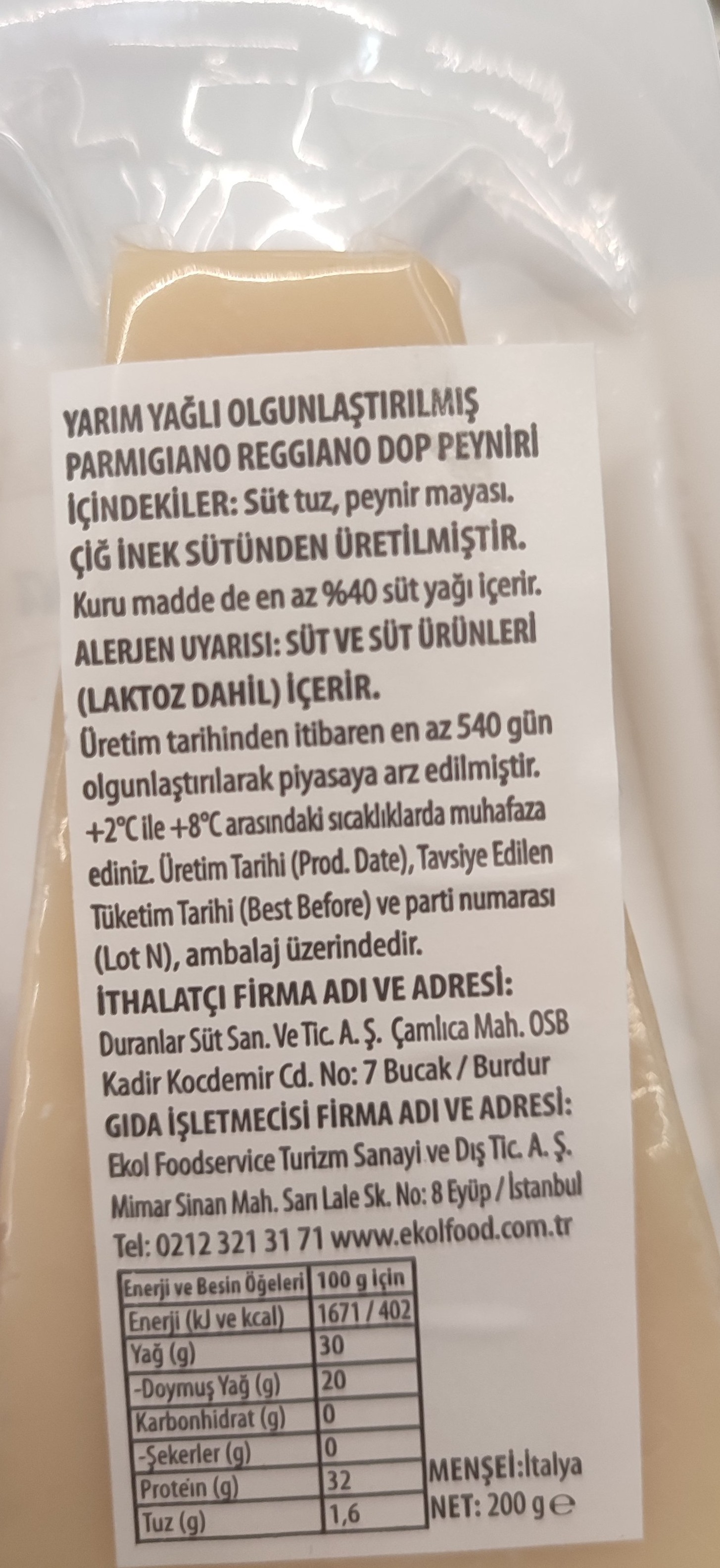 Ingredients