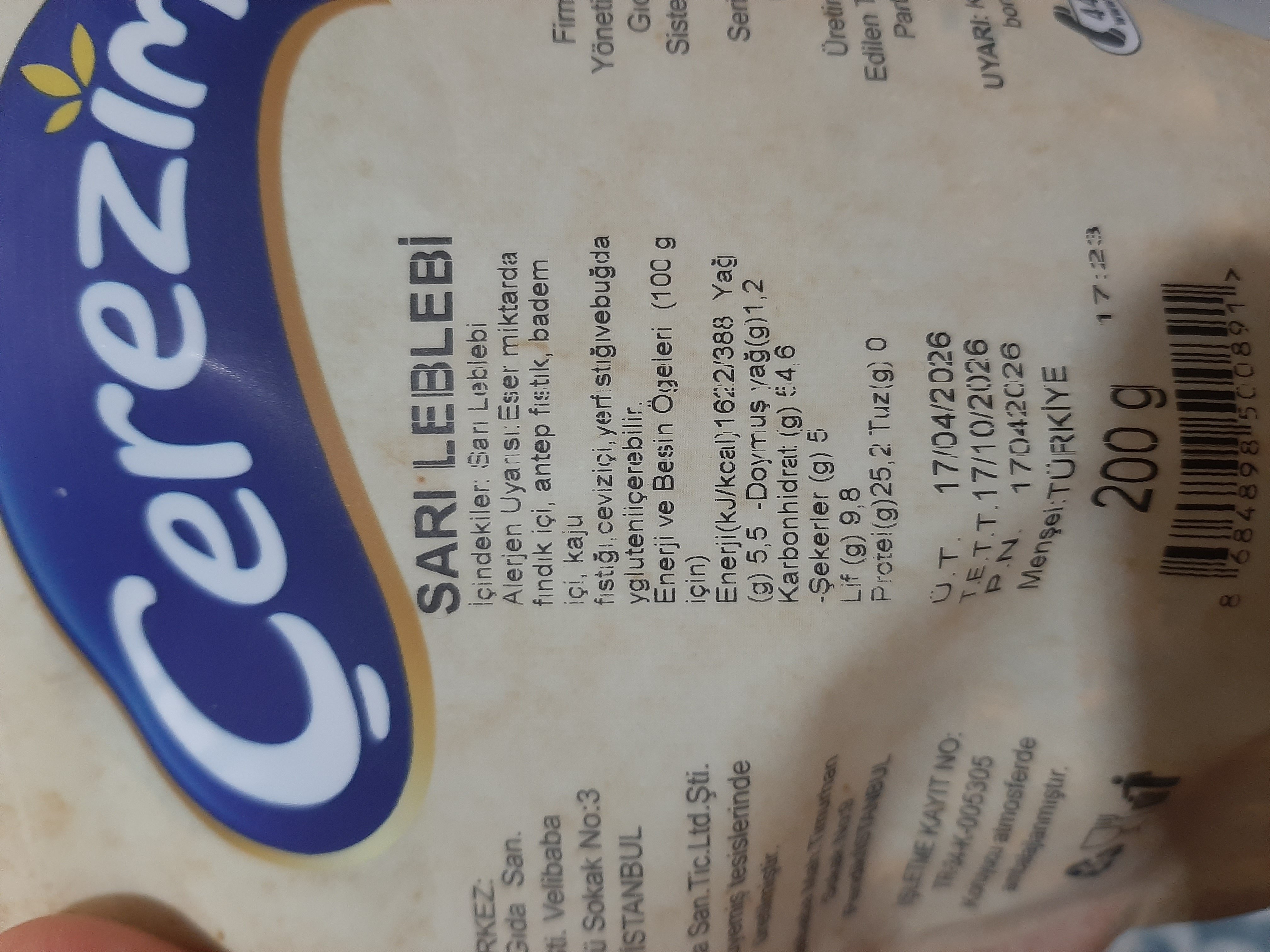 Ingredients