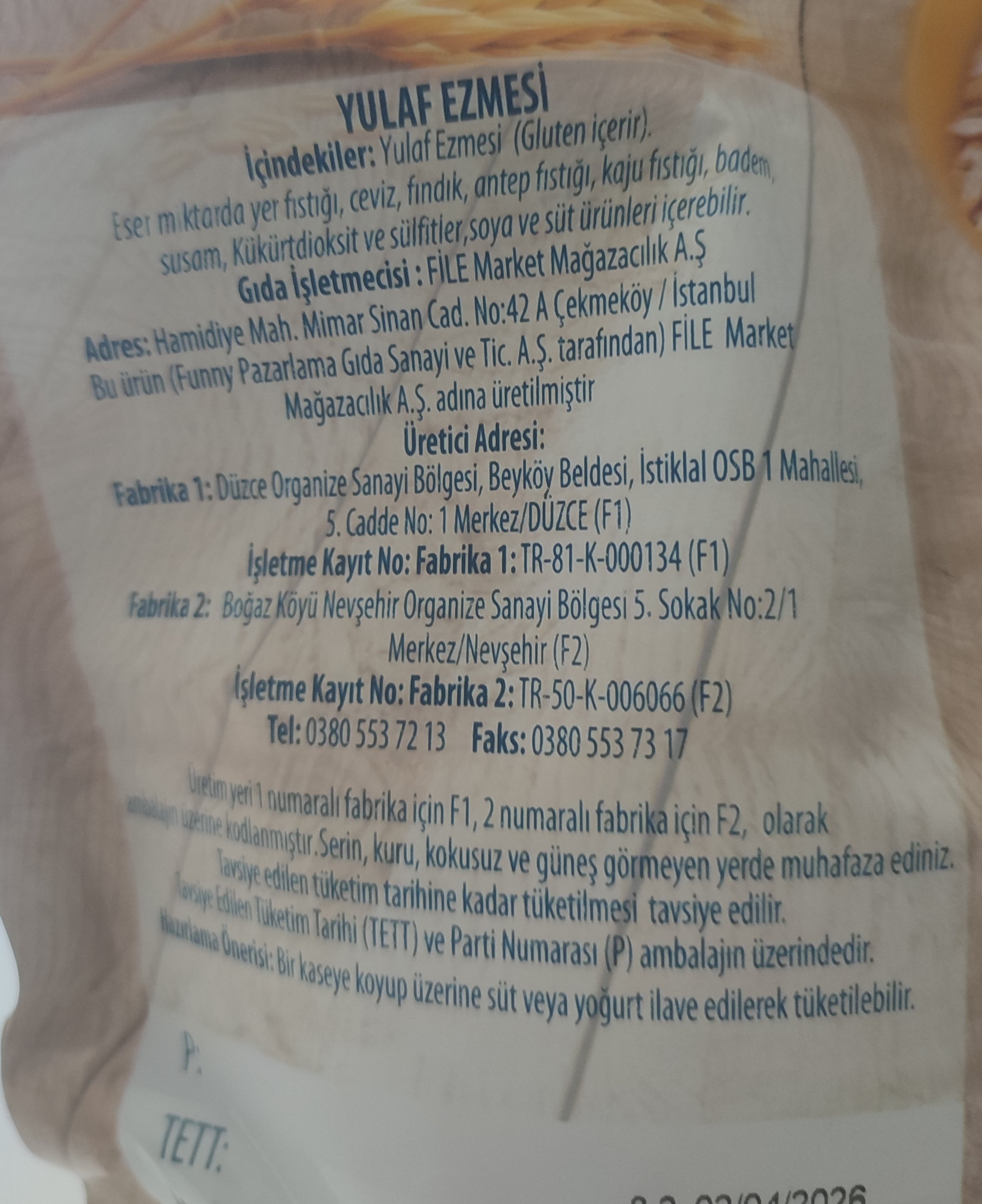 Ingredients