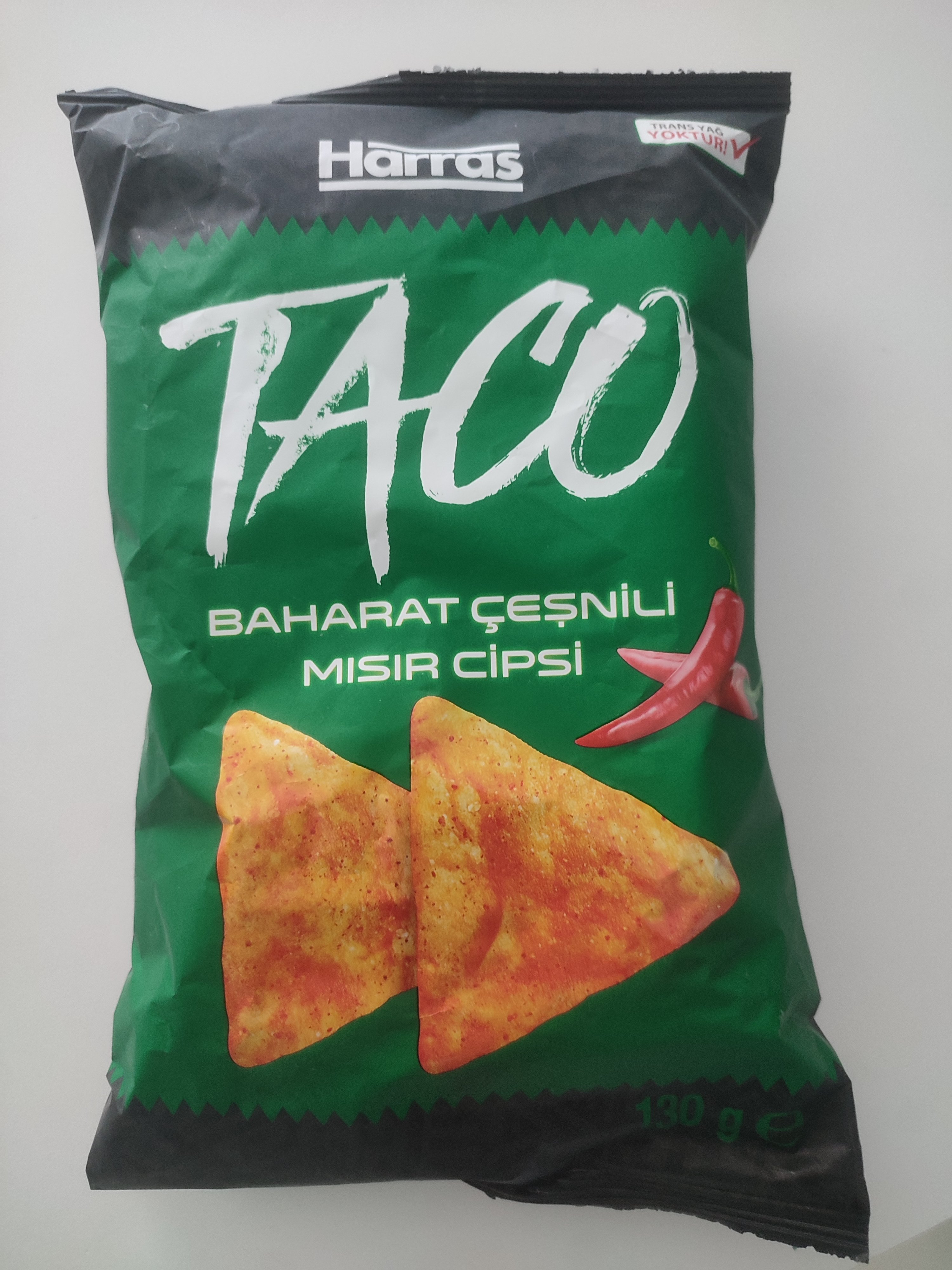 Taco Baharat Çeşnili Mısır Cipsi